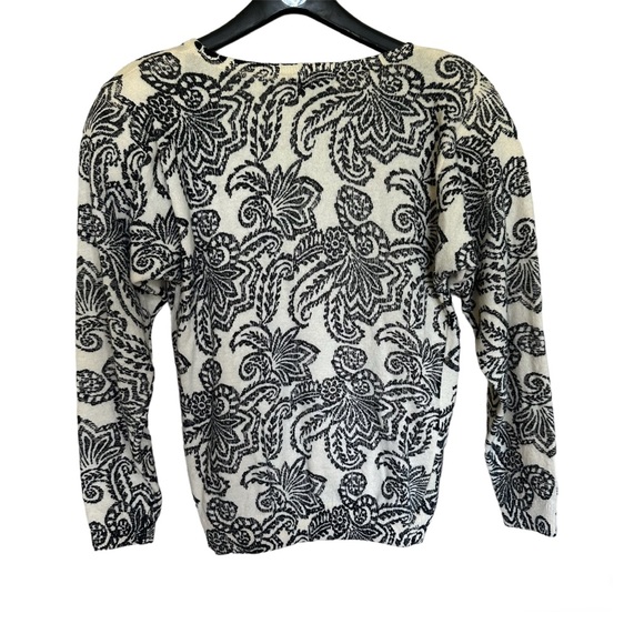 Vintage Rabbit Hair & Lambs Wool Sequin Sweater - Picture 5 of 5